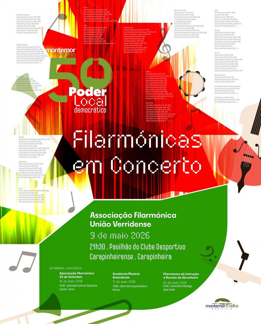 Filarm&oacute;nicas em Concerto