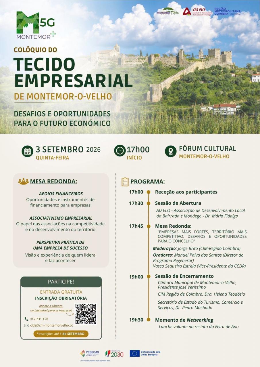 Col&oacute;quio do Tecido Empresarial de Montemor-o-Velho 
